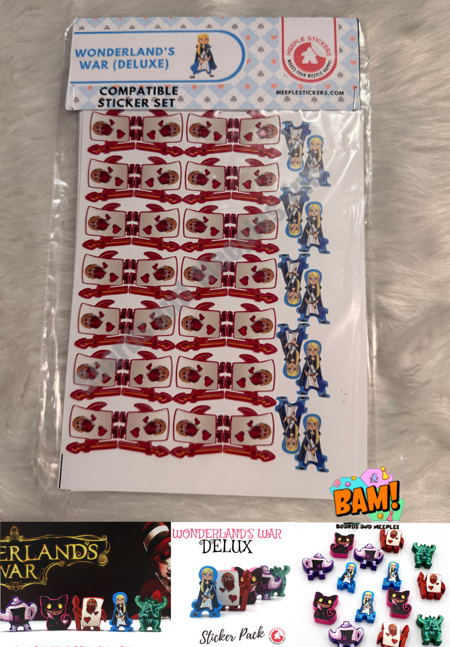 Sticker Pack: Wonderland's War Deluxe